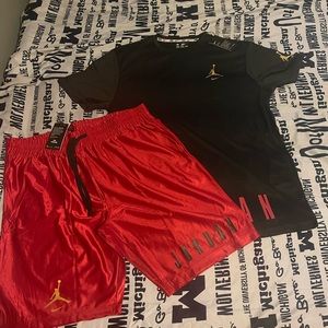 Brand new Jordan dri fits only 2 colors but I have a lot of them nice and cheap